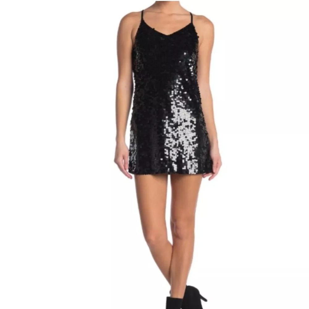 Walter Baker, Black Sequin Mini Size S.